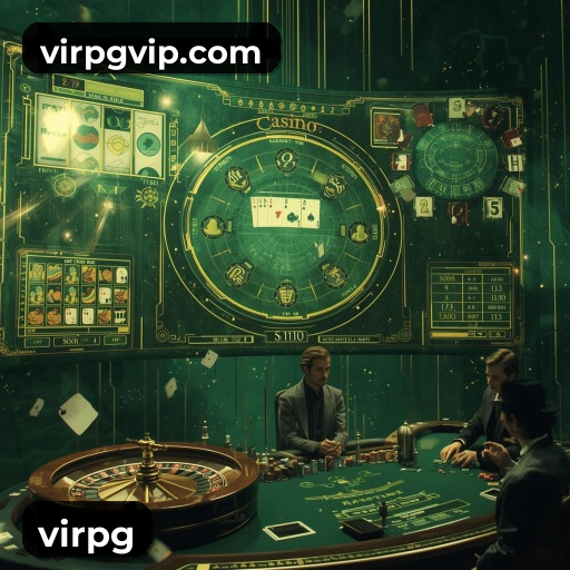 Interface do Aplicativo virpg - Design Premium e Intuitivo